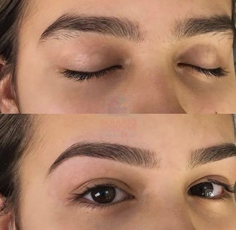 کراتین و اصلاح وابرو