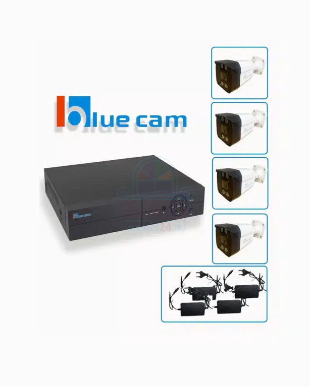 پکیج دوربین مداربسته 5 مگ دیددرشب بلوکم