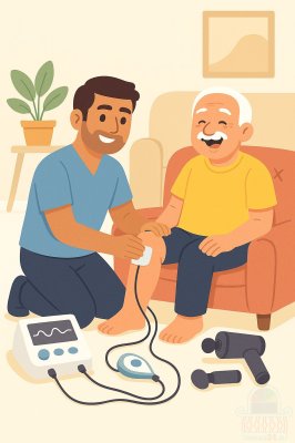 فیزیوتراپی در منزل و ماساژ درمانی