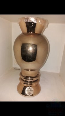 گلدان طلایی بزرگ زیباو نو