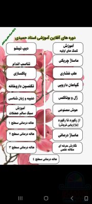 دوره های حضوری وآفلاین