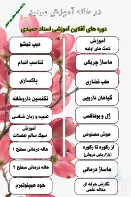 دوره های آفِلاین استاد حمیدی پور