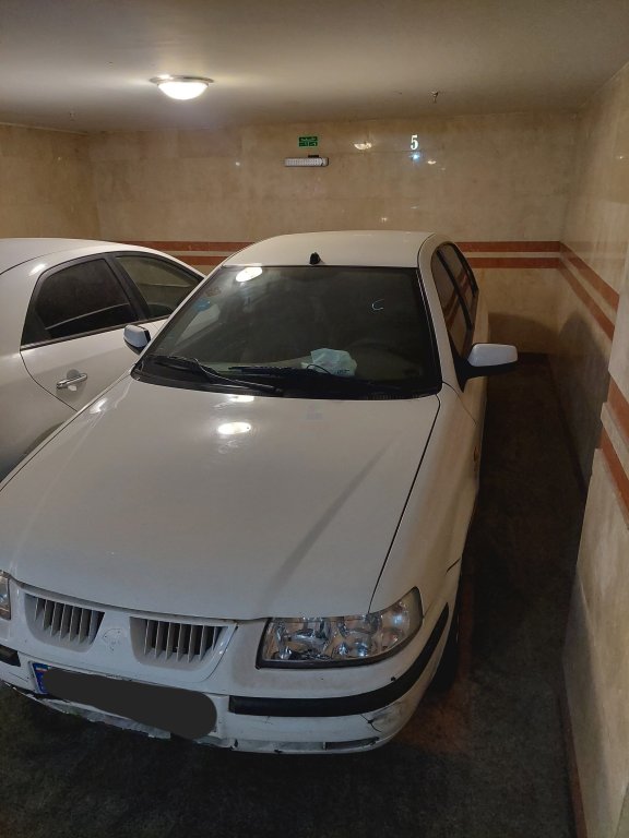 سمند ef7 پایه گازسوز سفید 89